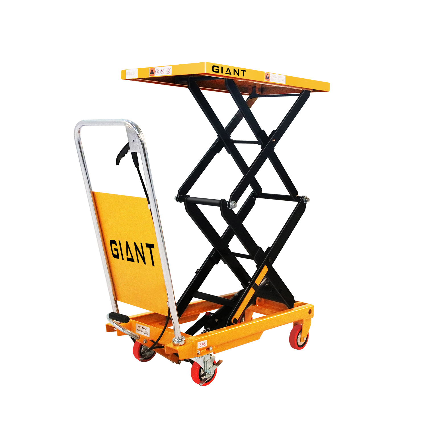 Double Scissors Manual Lift Table-SPS