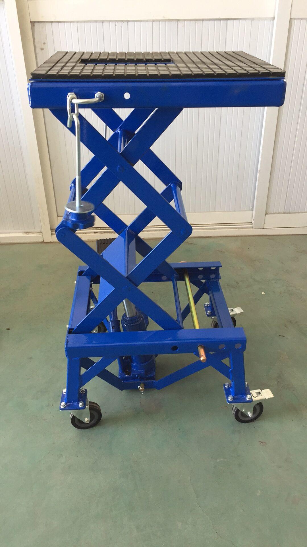 Movable Motorcycle Lift Table