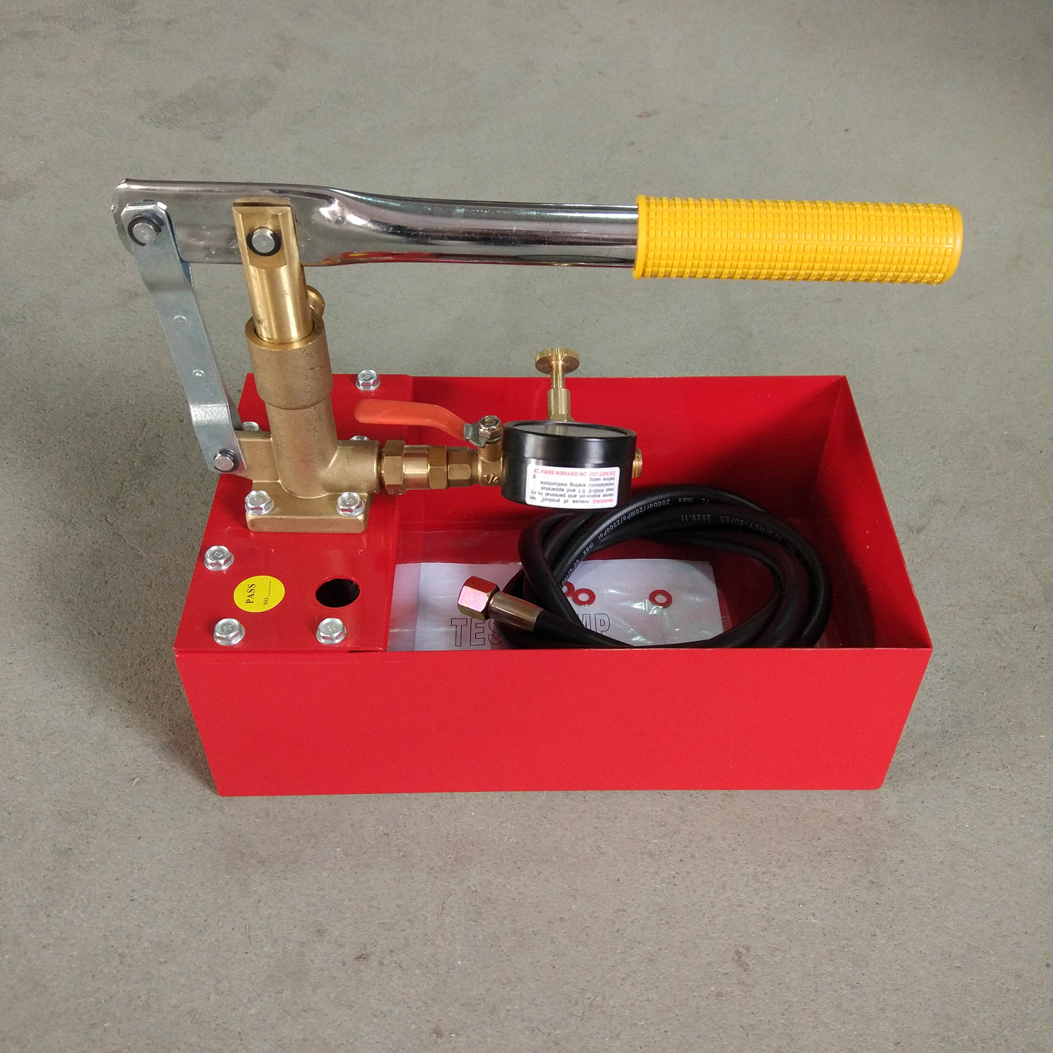 Hand Testing Pump with Meter-HHS