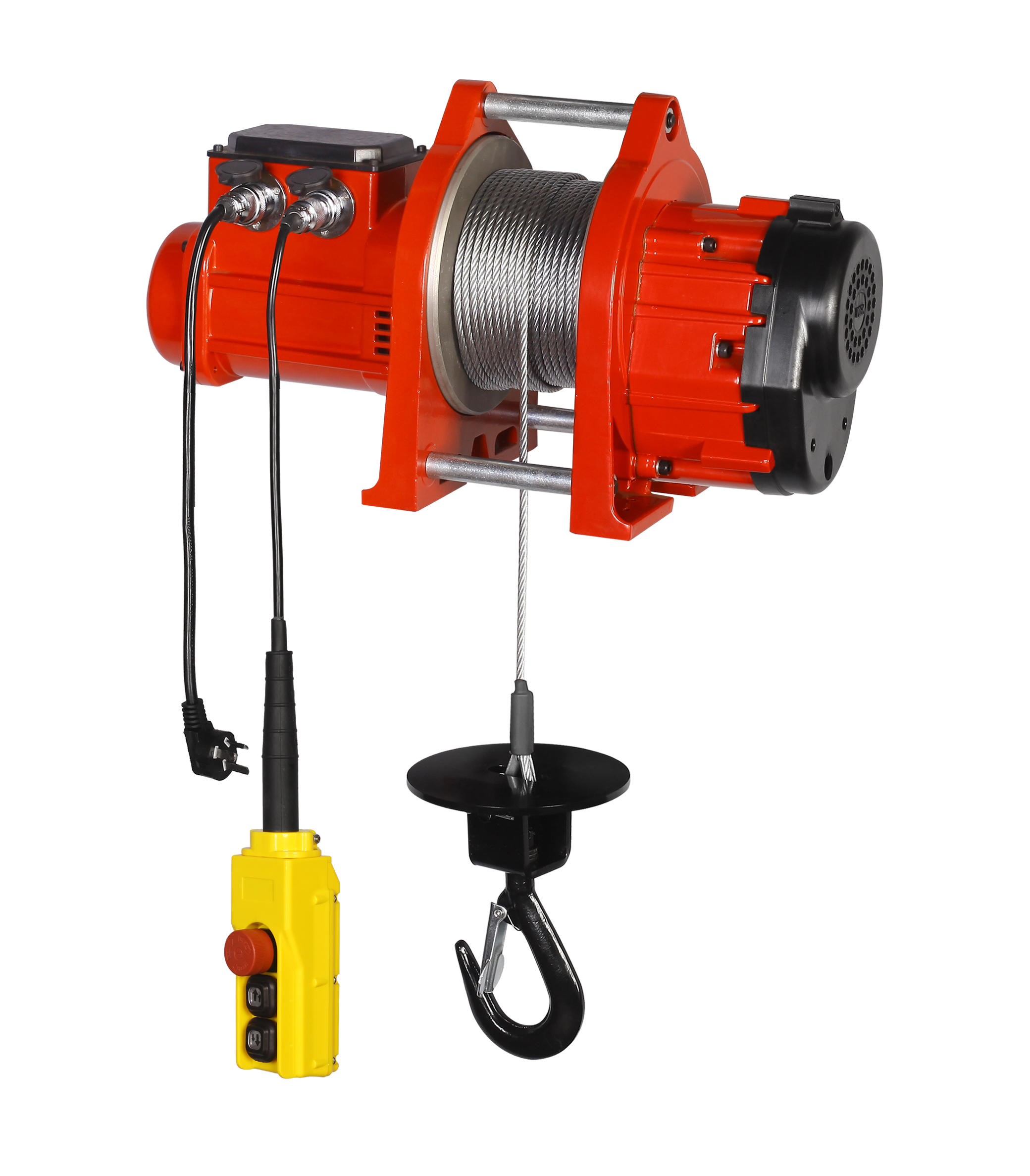 Light hanging wire rope winch - NJ-DS