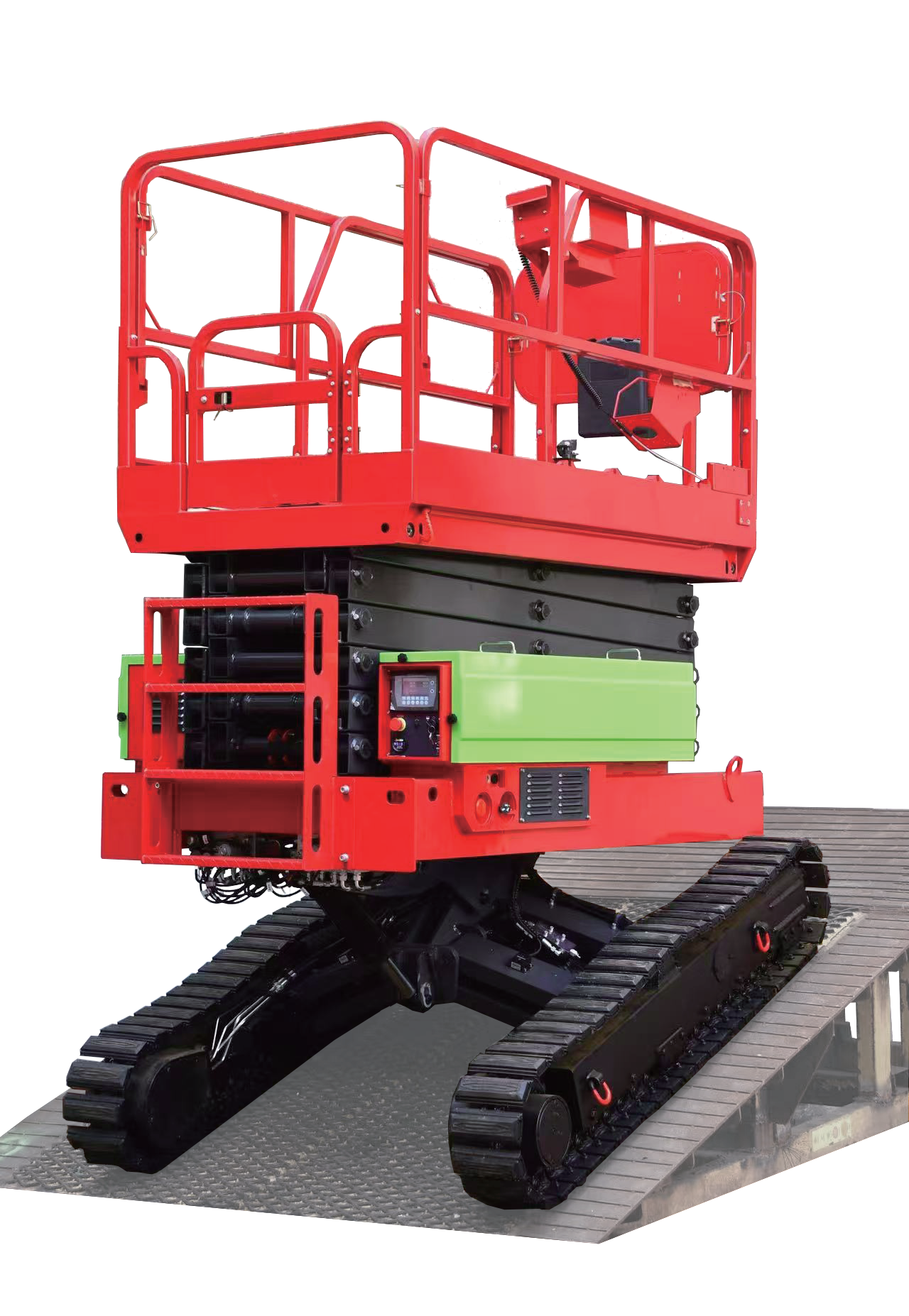 Electric Bi-levelling Tracked Scissor Lift FSJY-C